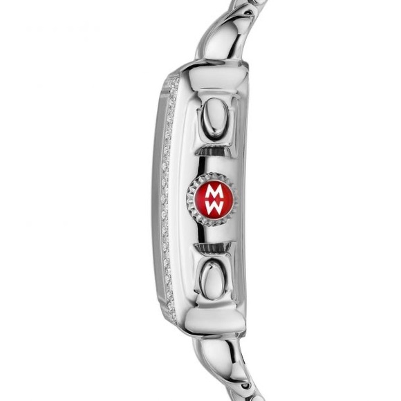 GUC Movado Deco Diamond Case Diamond Dial Stainless Steel Watch main image 11